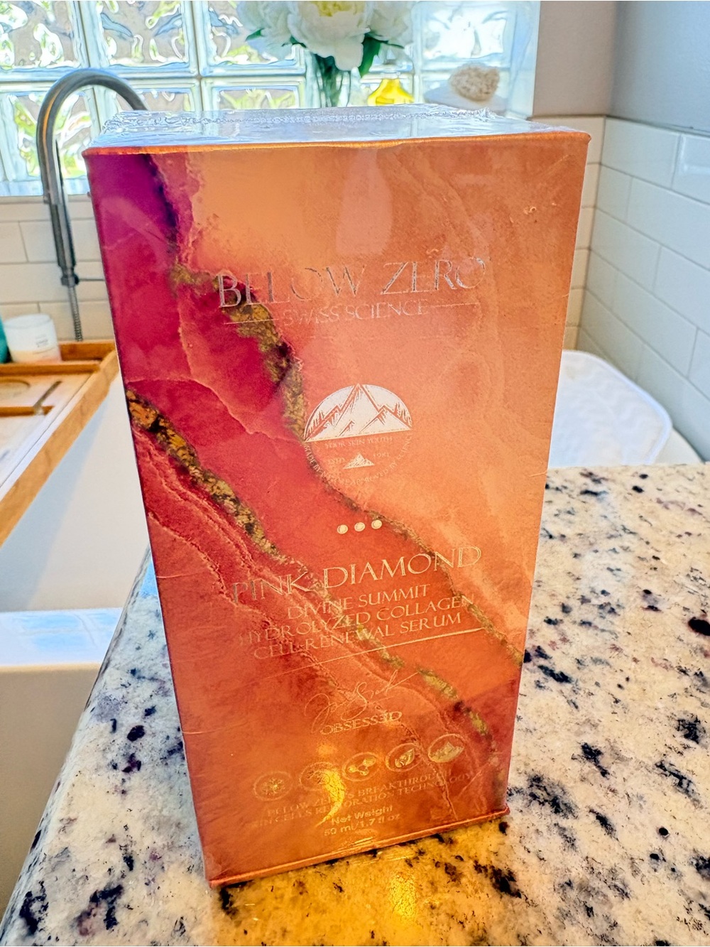 Triple Acting Cell-Renewal Cream And Serum - Below Zero Pink Diamond - Sealed